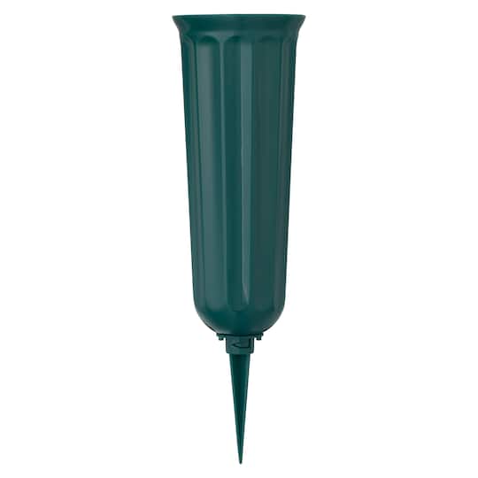 18 Pack: 10&#x22; Green Cemetery Vase by Ashland&#x2122;